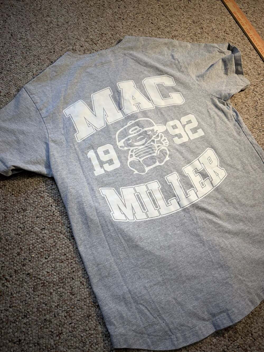 Mac Miller Most Dope 1992 Grey Jersey Shaka Wear Shirt
